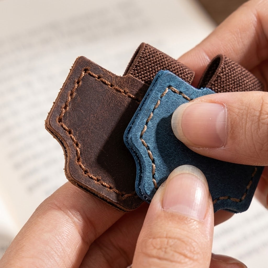 Magnetic Bookmark & Elastic Page Marker Clip
