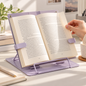 Height-Adjustable Foldable Book Stand for Reading