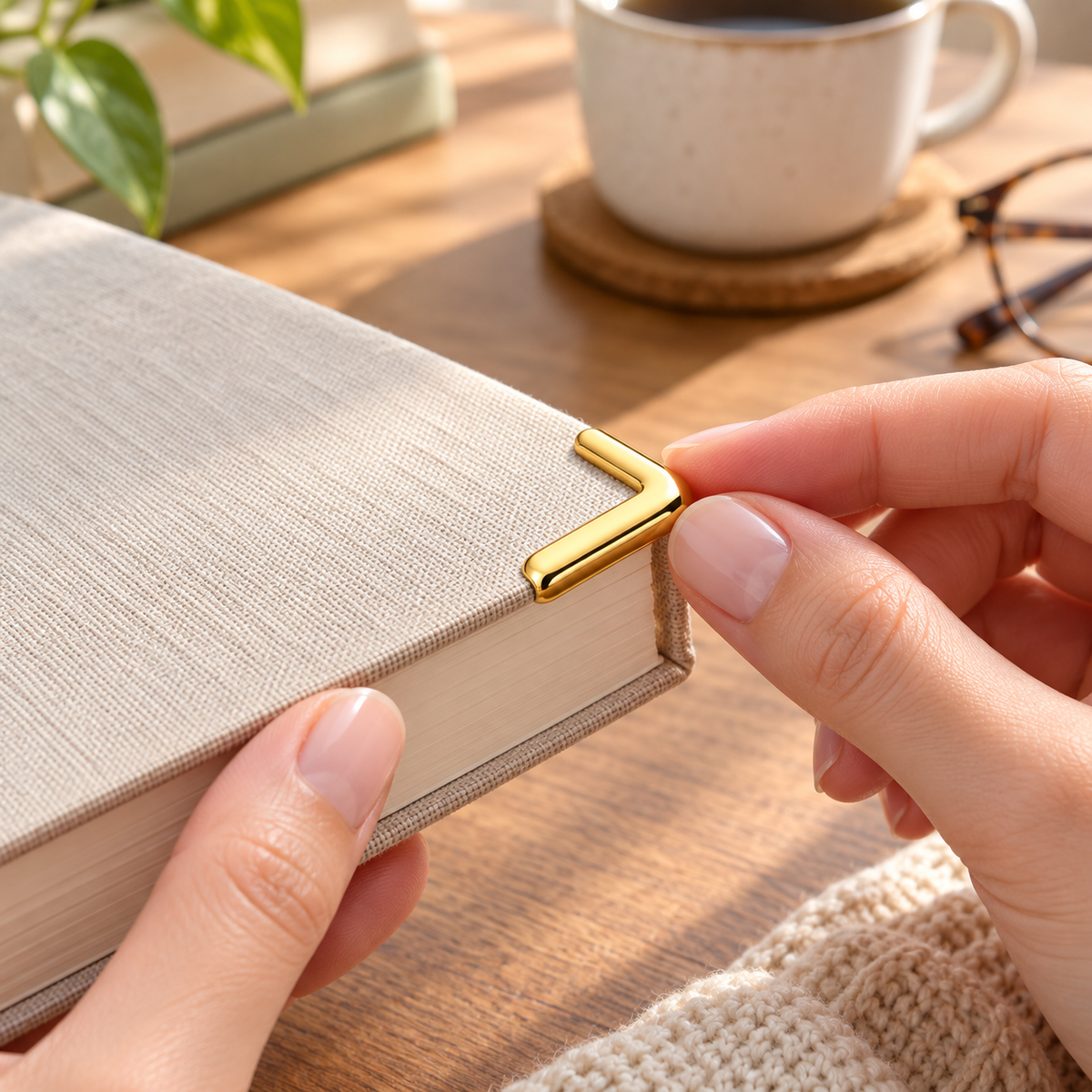 Metal Book Corner Protectors for Journals & Albums