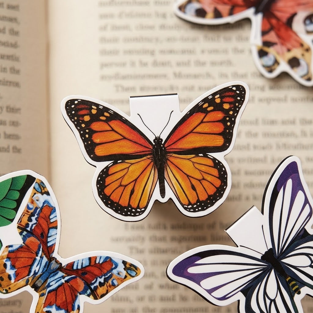 Butterfly Magnetic Page Marker Bookmark