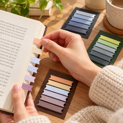 Writable Index Tabs & Page Marker Notes