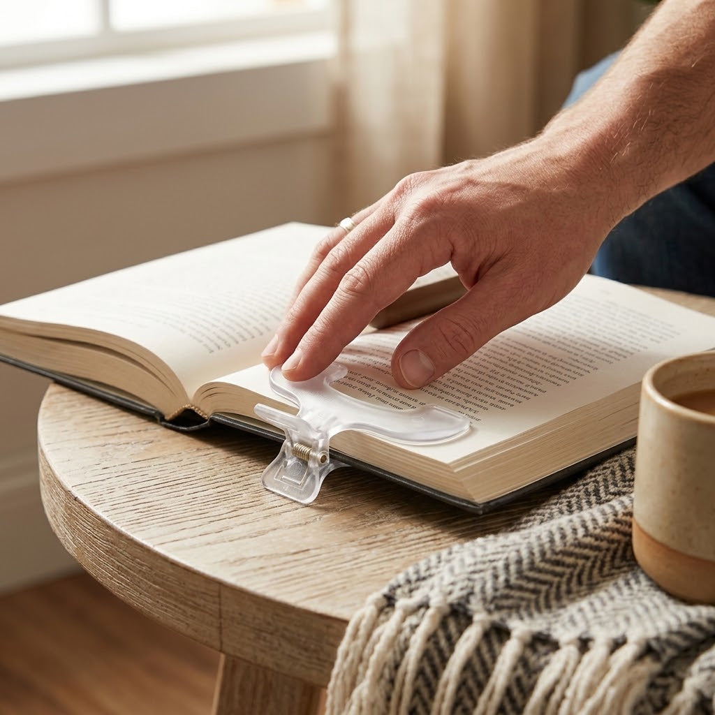 Compact Page Holding Book Clip