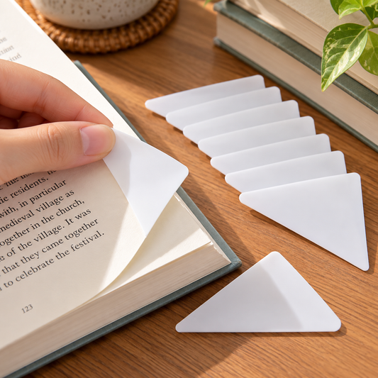 Anti-Curl Book Corner Protector Tabs