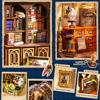 The Magic Study DIY Miniature House