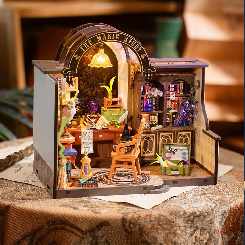 The Magic Study DIY Miniature House
