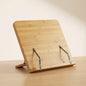 8-Position Adjustable Wooden Book Reading Stand